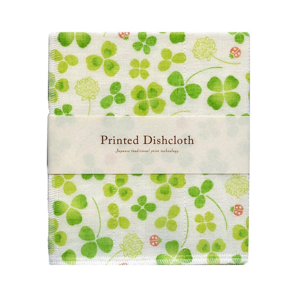 Nawrap Printed Dishcloth: Japanese Bush Clover