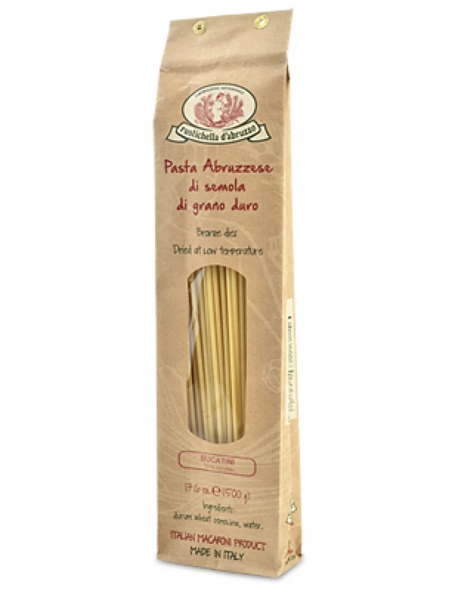 Rustichella d'Abruzzo in Abruzzo, Italy -Bucatini Pasta