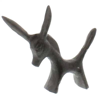 Pablo Critter - Cast Iron Donkey - Brown