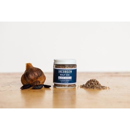 Jacobsen Black Garlic Infused Sea Salt - Ettiene Market