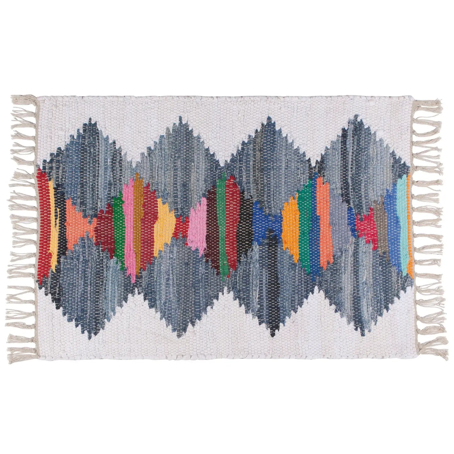 Fanfare Cotton Chindi Rug 2 x 3 Ft