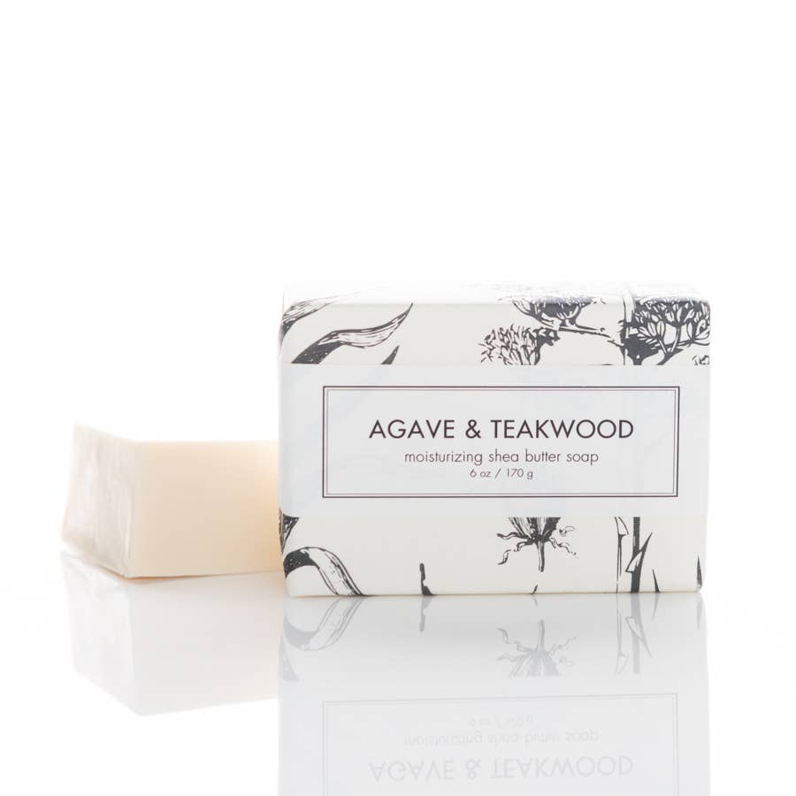 Agave & Teakwood Soap - Bath Bar