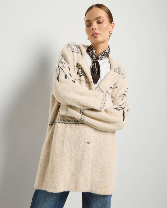 Luxe Coatigan: Cream / M