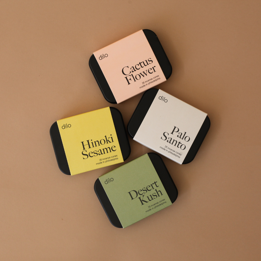 Hinoki Sesame Incense - dilo Elsewhere Collection