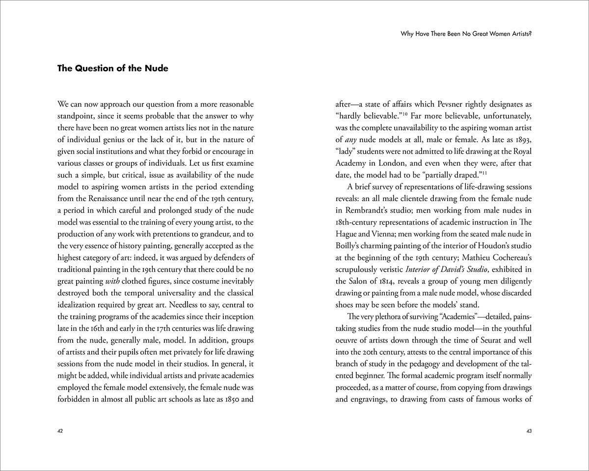 Why Have There Been No Great Women Artists?: Hardcover