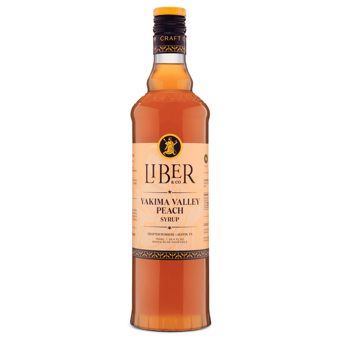 Yakima Valley Peach Syrup: 375 mL