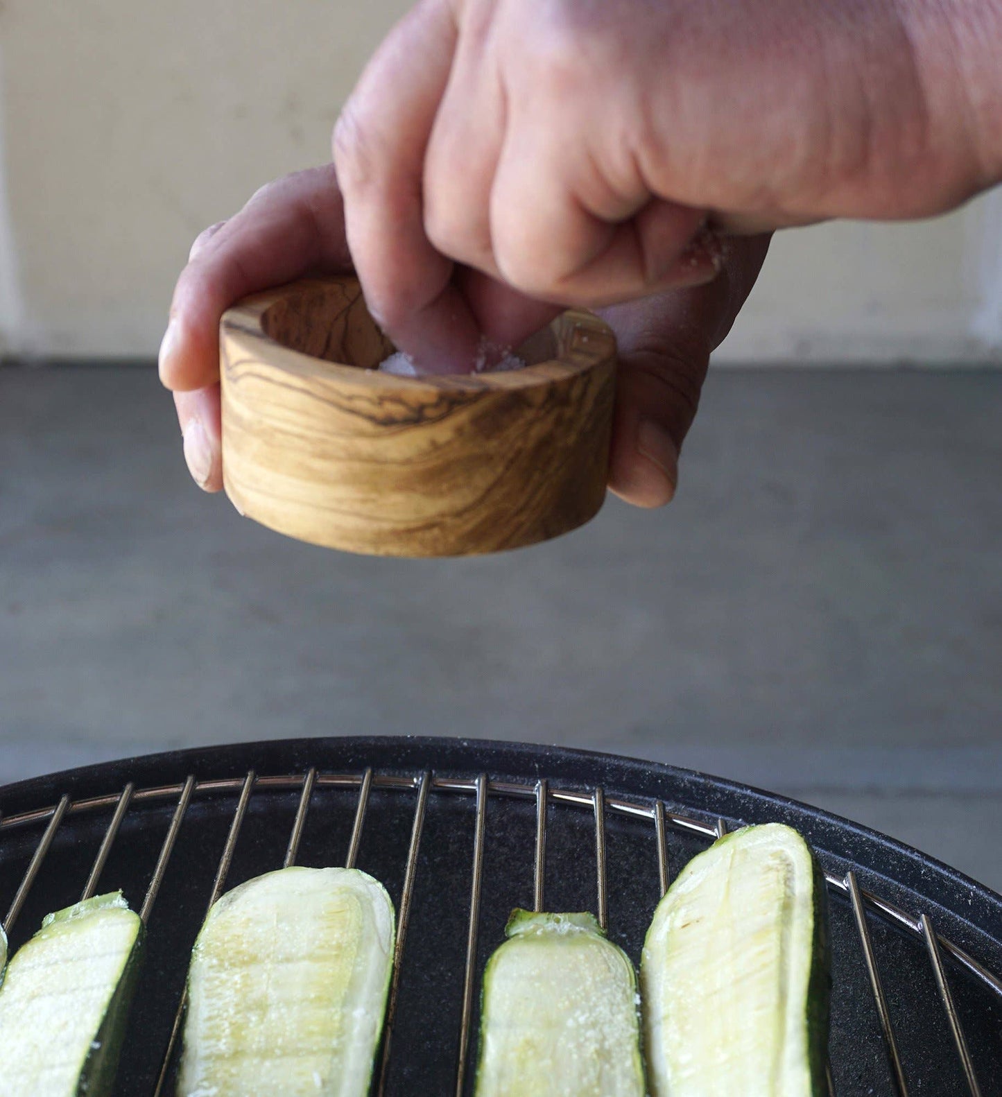 Olive Wood Pinch Bowl