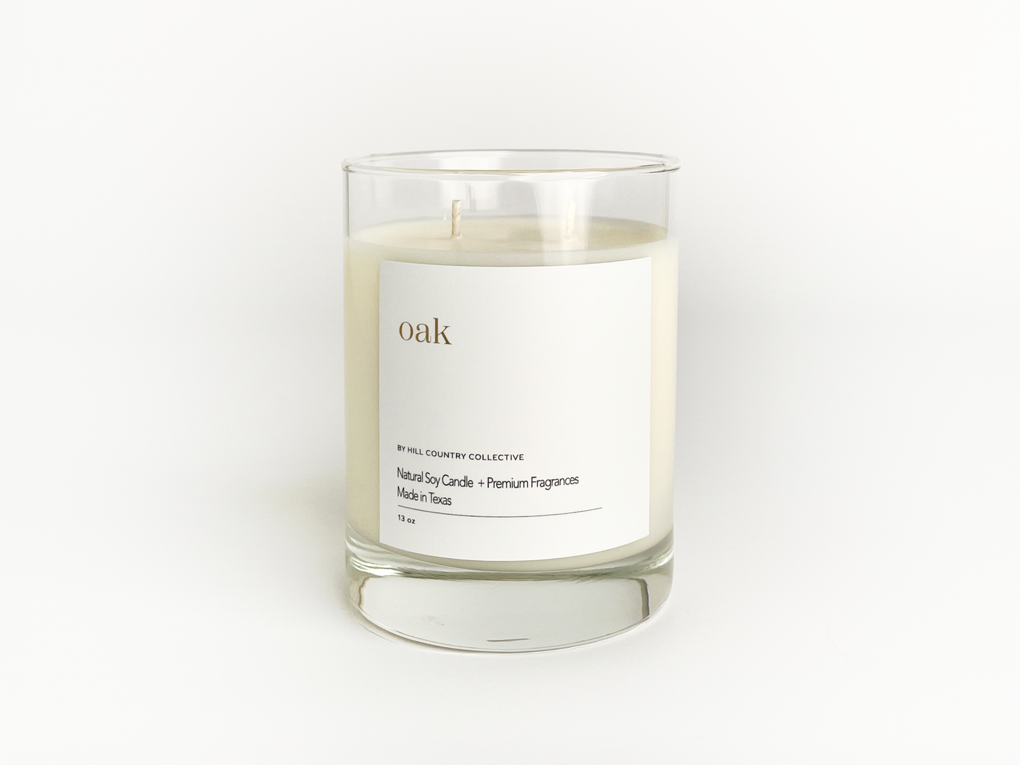 Oak | Woodsy + Cozy | Elevated Soy Candle, 11oz