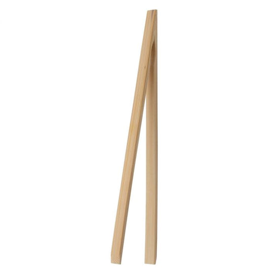 Long Bamboo Toast Tongs- 12in