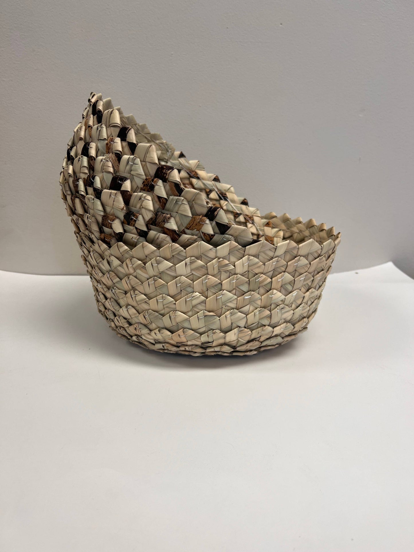 Kikapu Luo Bowl Woven In Kenya By Women