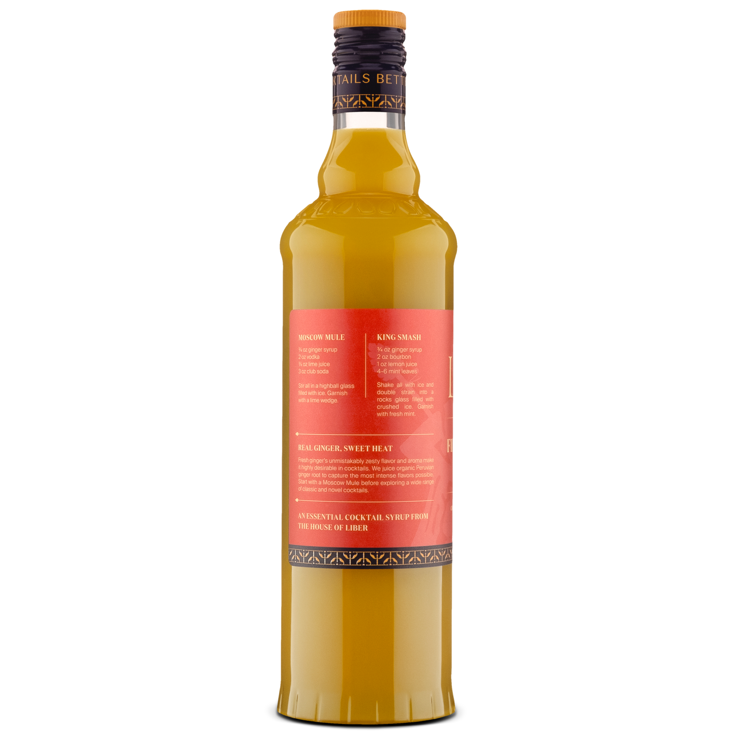 Fiery Ginger Syrup: 375 mL