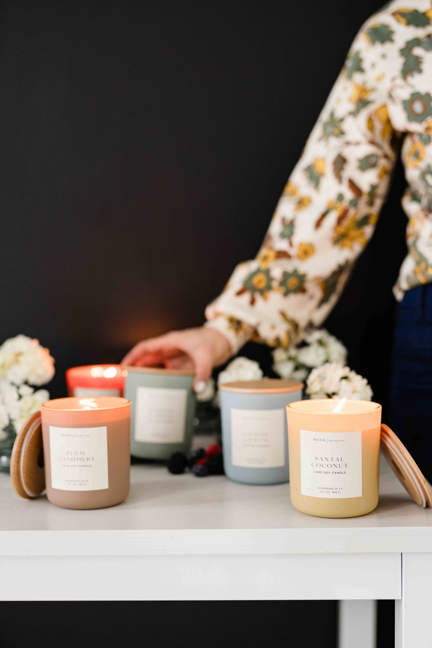 Brighter Days Soy Candle, Juniper Cypress