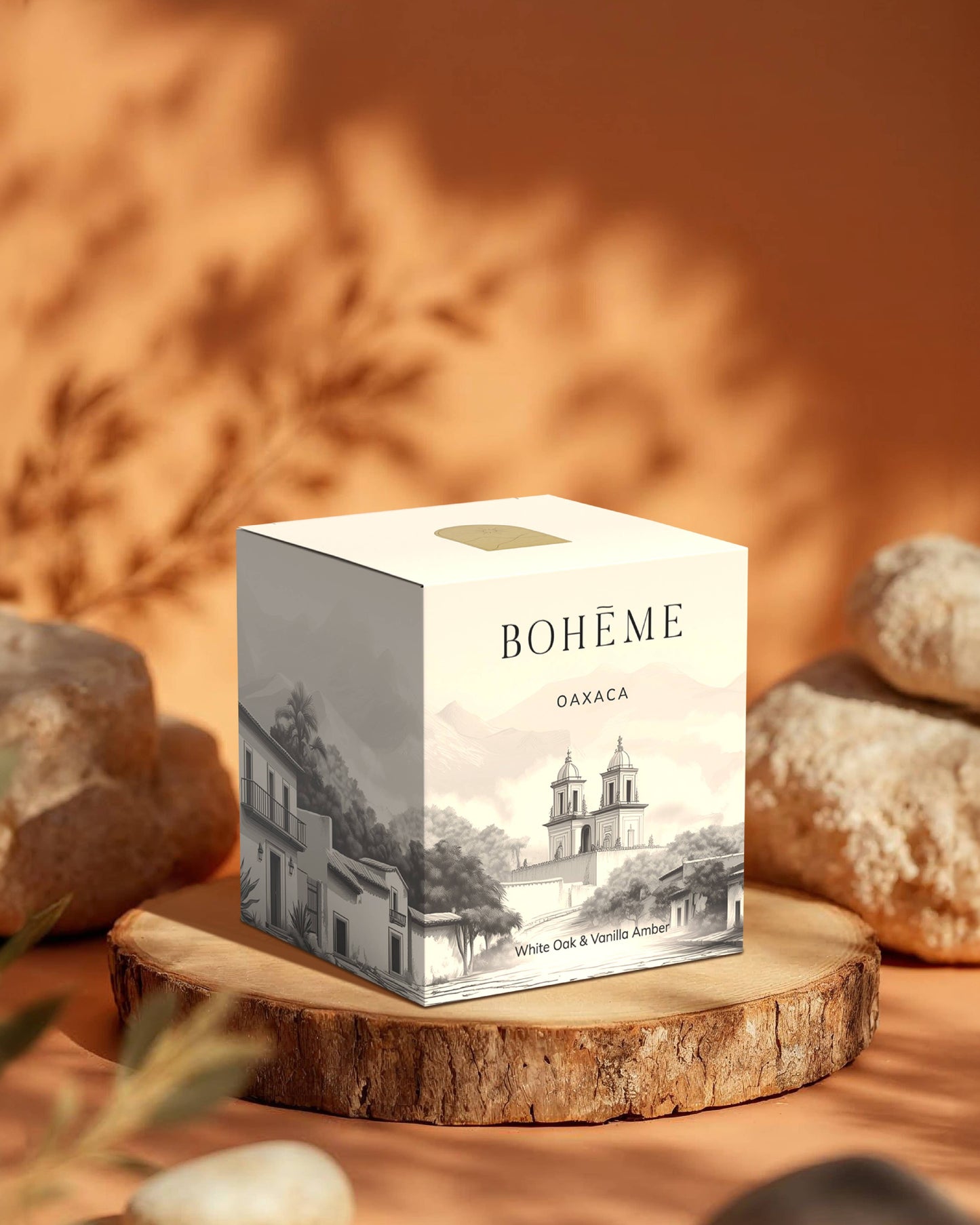 Oaxaca Wholesale Candle – White Oak, Amber & Vanilla