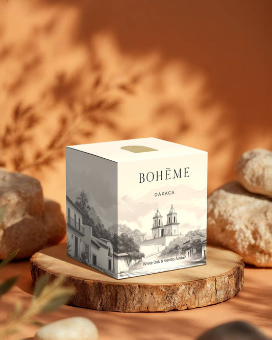 Oaxaca Wholesale Candle – White Oak, Amber & Vanilla