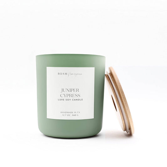Brighter Days Soy Candle, Juniper Cypress