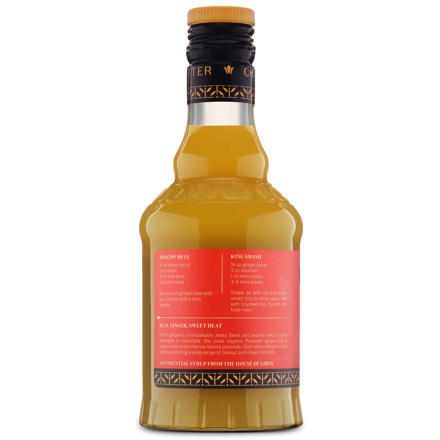 Fiery Ginger Syrup: 375 mL