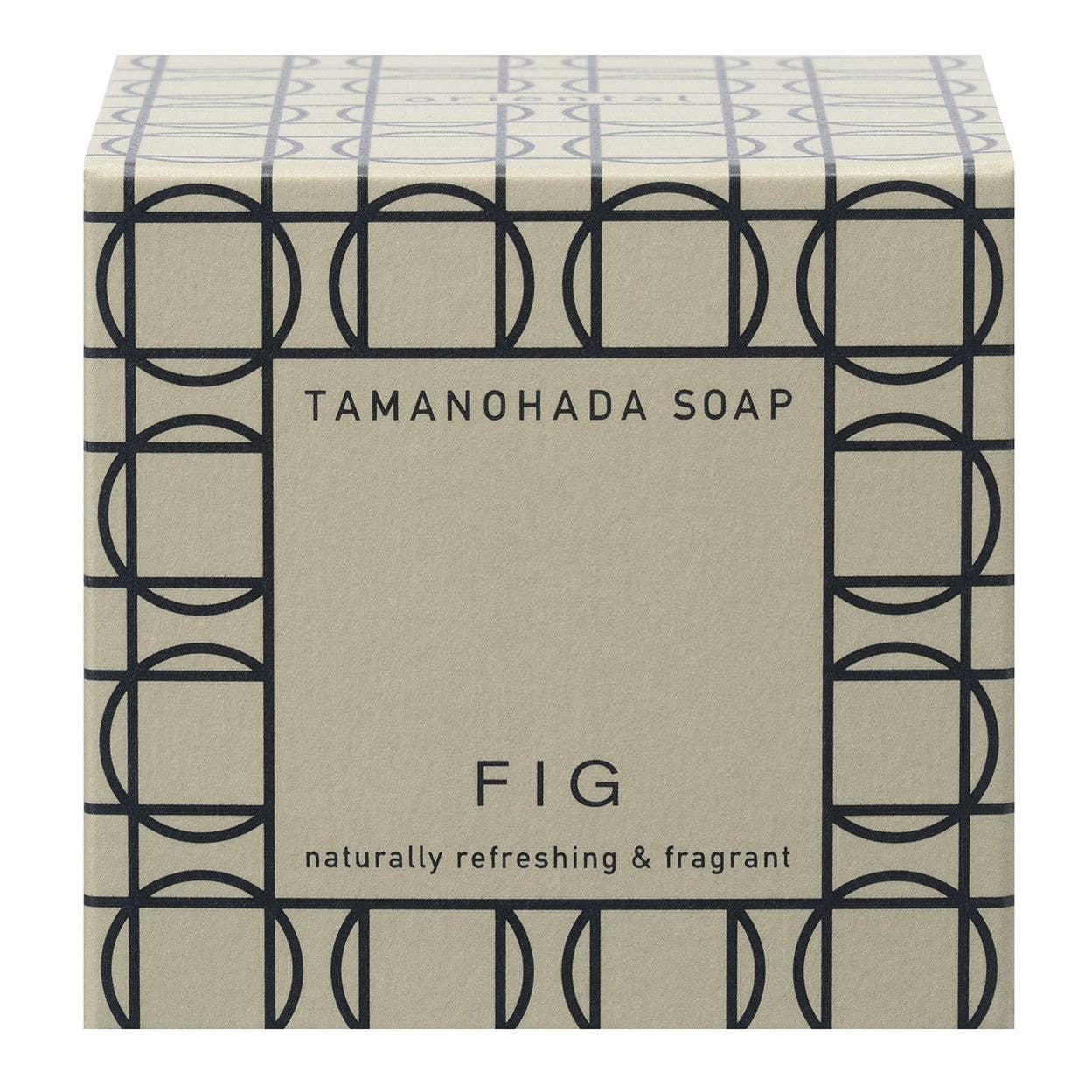 Tamanohada - Round Soap: Fig