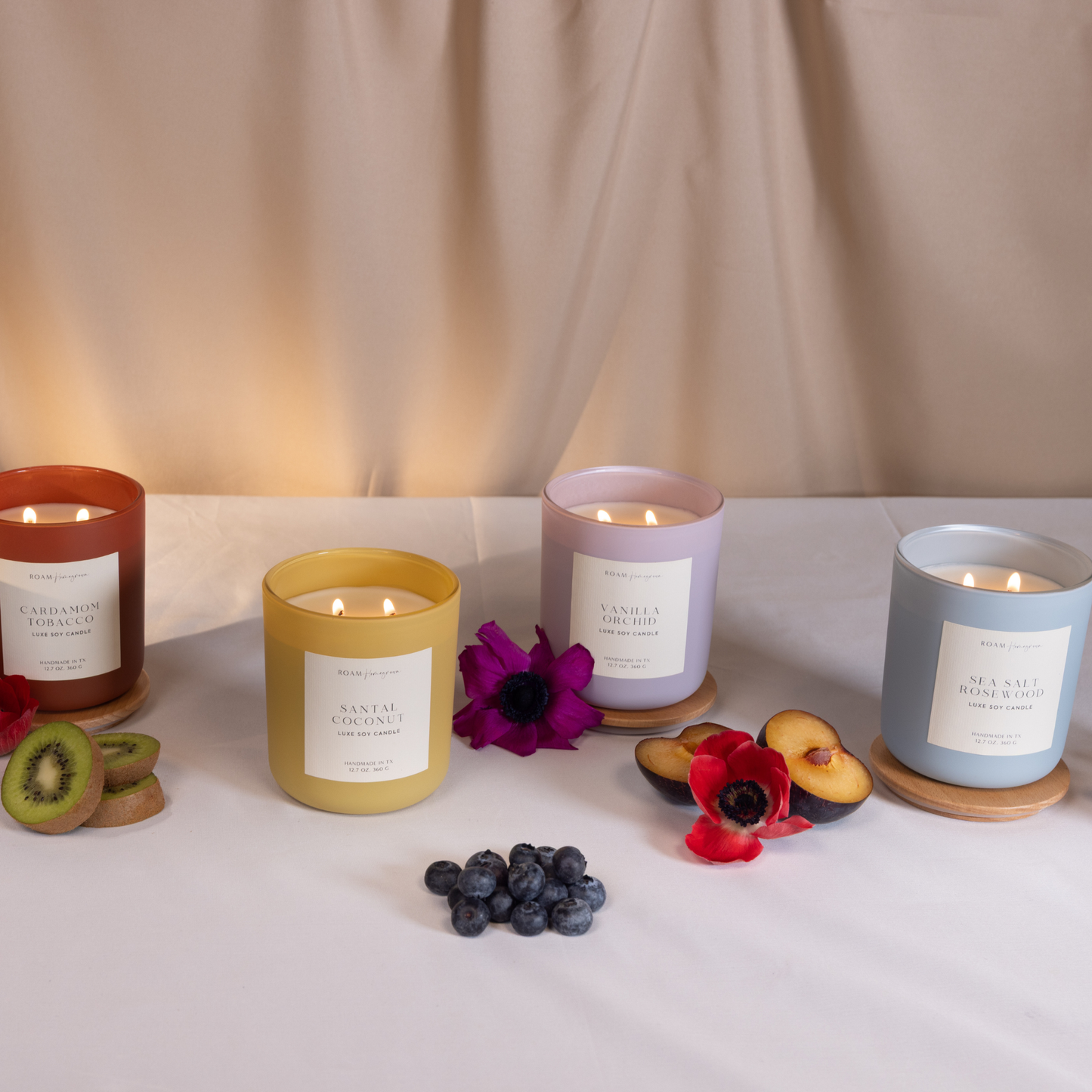 Brighter Days Soy Candle, Grapefruit Saffron