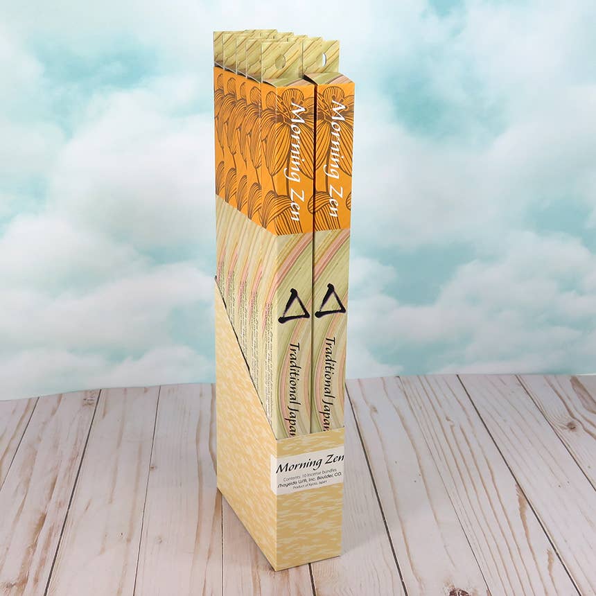Morning Zen: sandalwood, cinnamon, ginger, patchouli