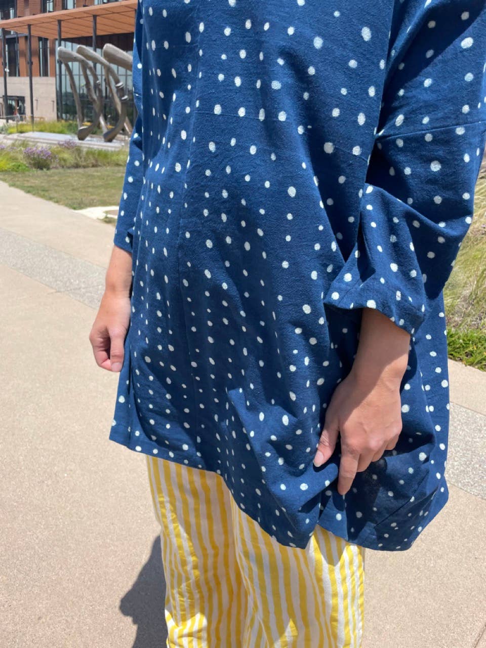 Indigo & Dots Dress