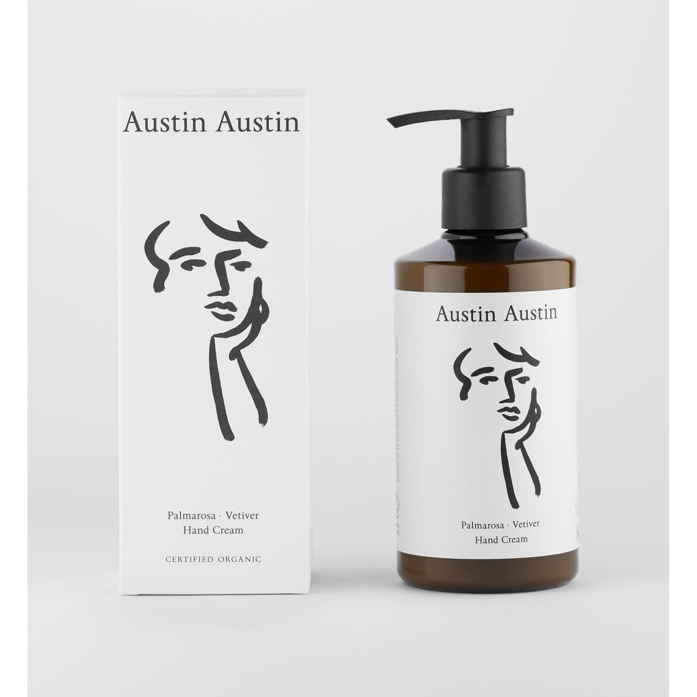 Ausin Austin Palmarosa & Vetiver Organic Hand Creme