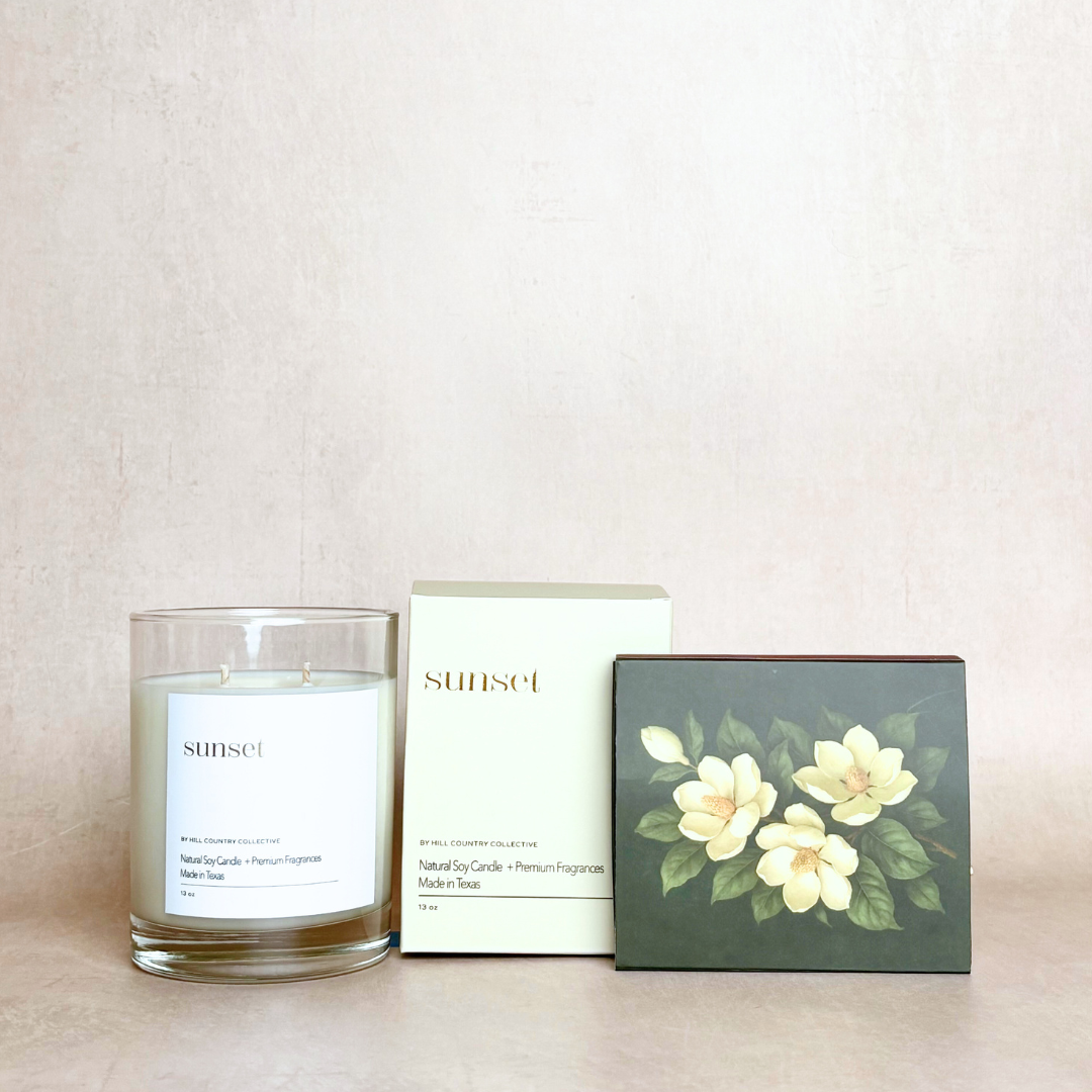 Under the Magnolia – Floral Matchbox