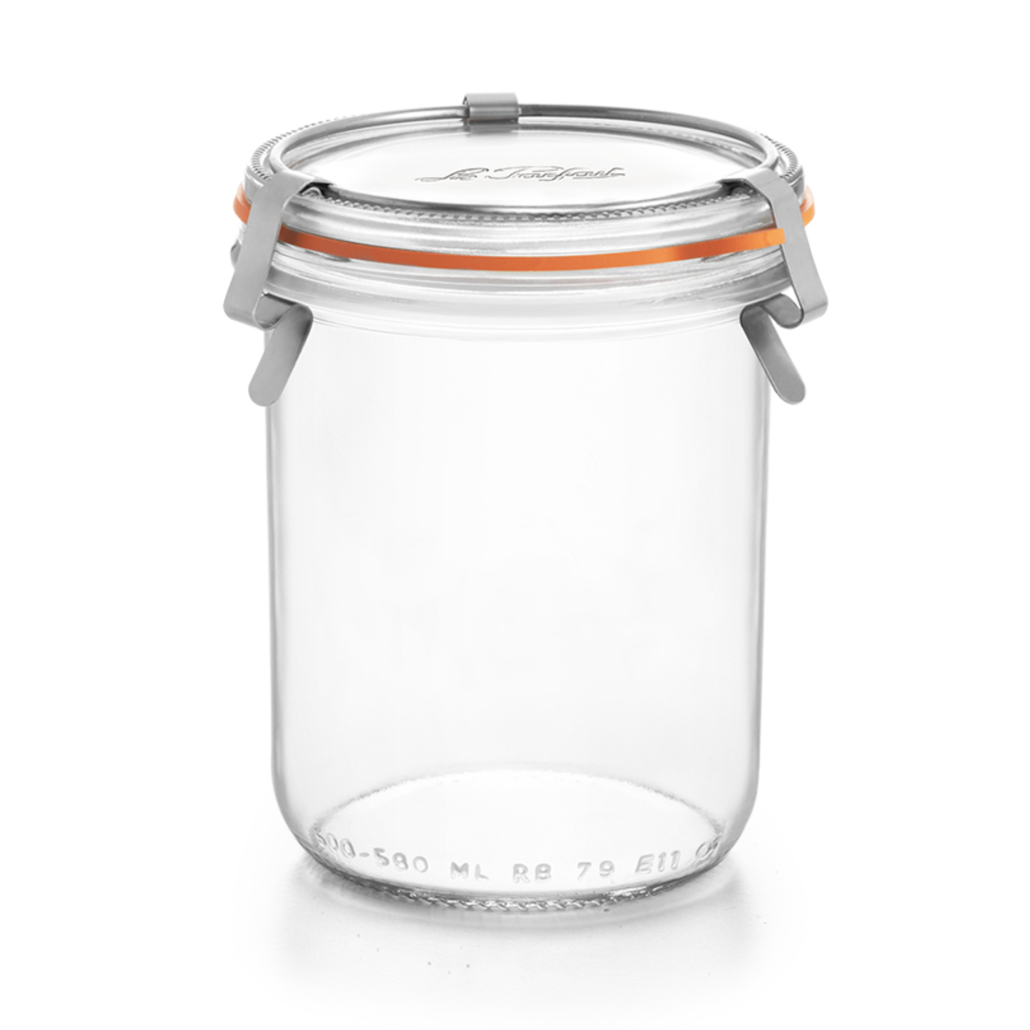 580ml Bistrot French Glass Canning Jar W 86mm Removable Lid