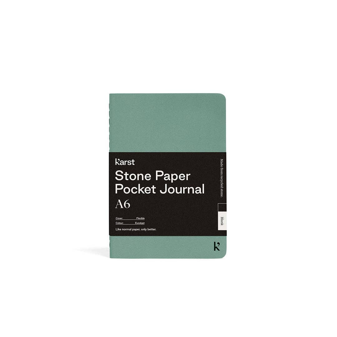 Karst - A6 Pocket Journal - Blank: Eucalypt