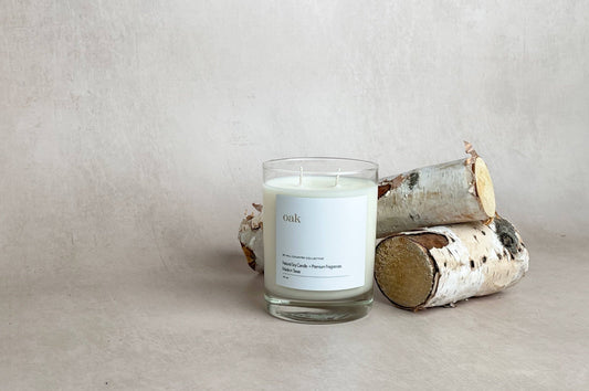 Oak | Woodsy + Cozy | Elevated Soy Candle, 11oz