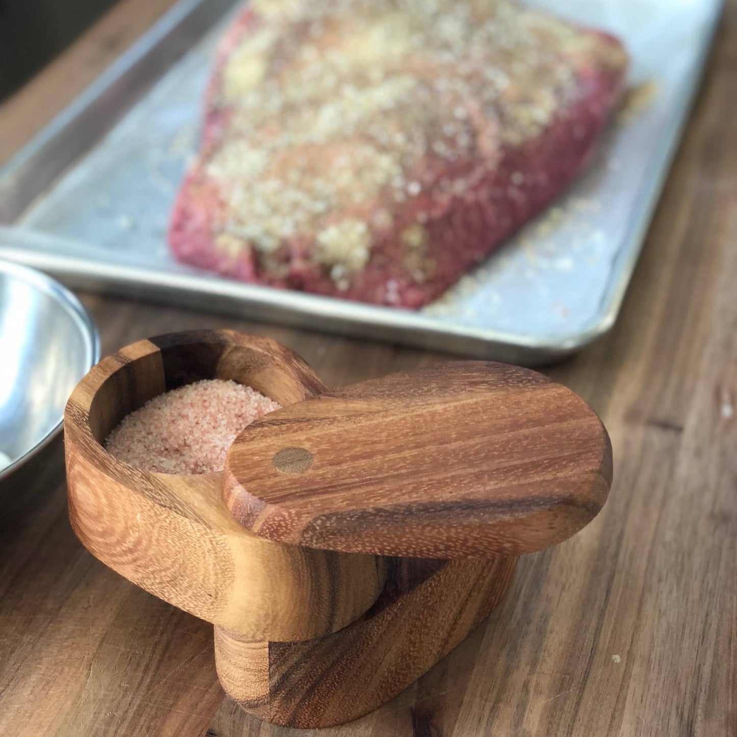 Ironwood Appalachian Salt Cellar Acacia