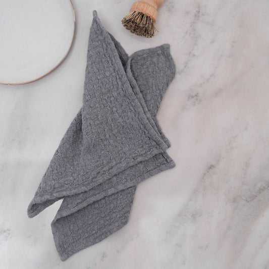 Ash Linen Dishcloth