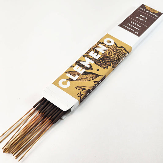 Bamboo Incense Sticks: Teakwood Cardamom