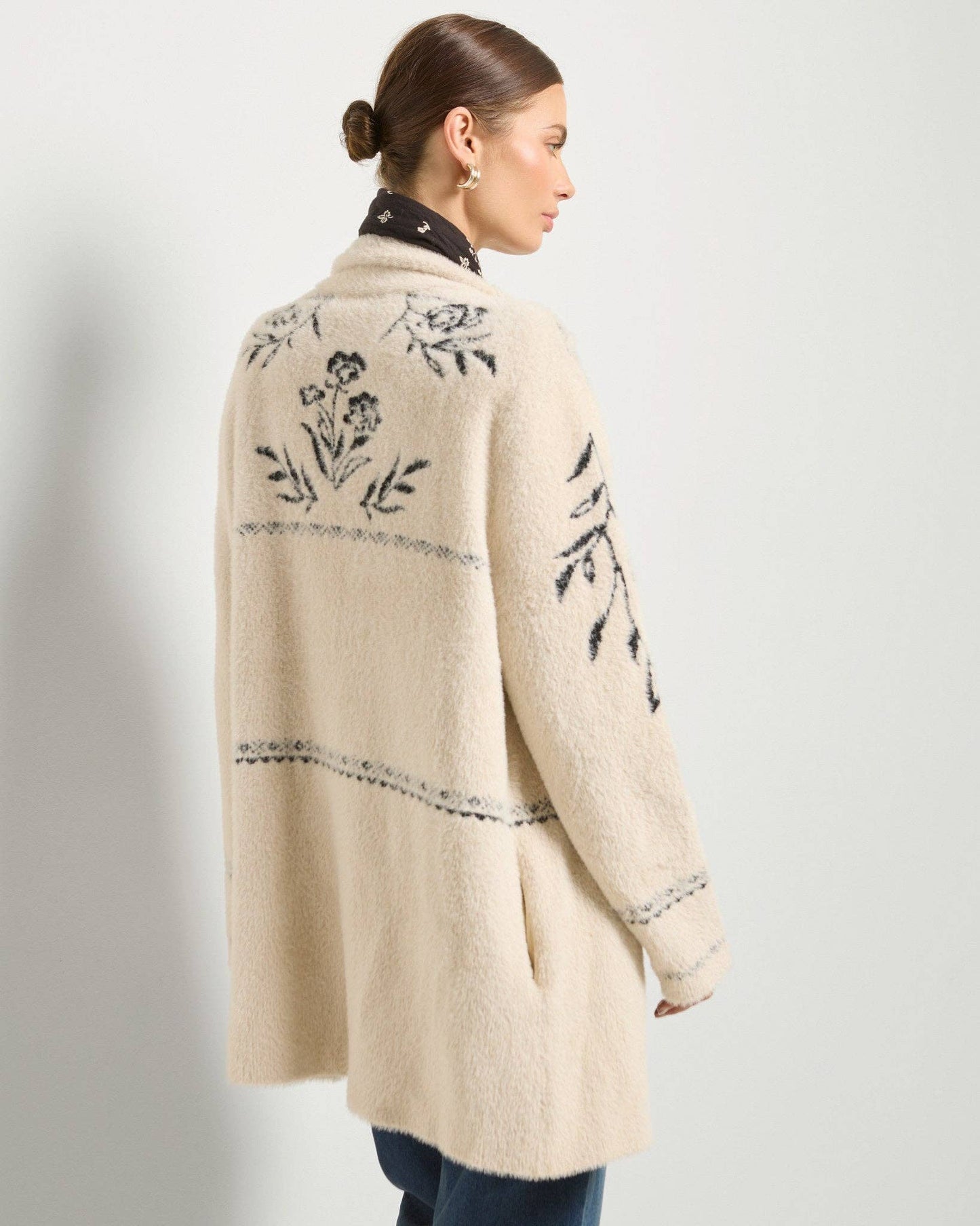 Luxe Coatigan: Cream / M