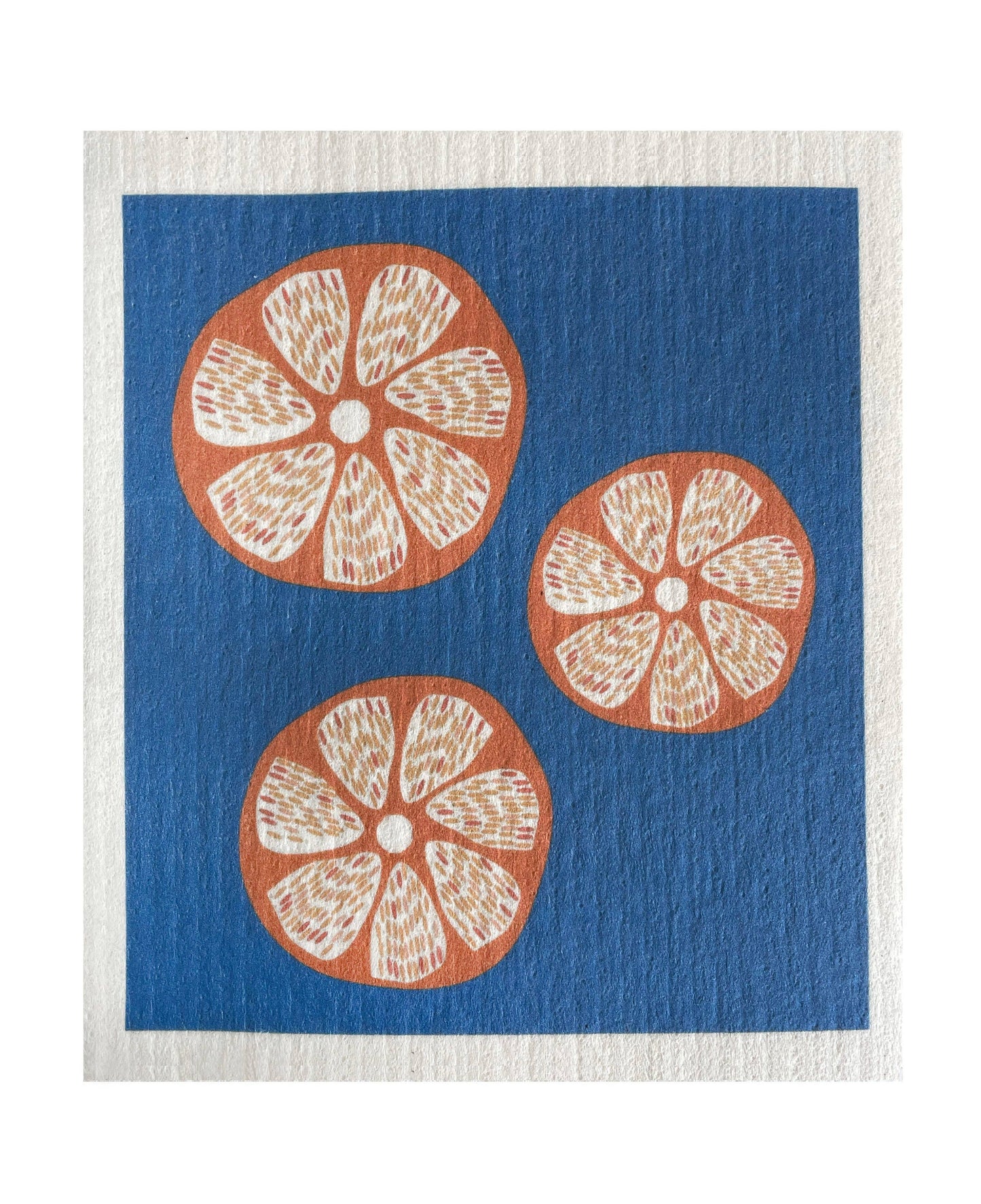 Oranges Swedish Dishcloth