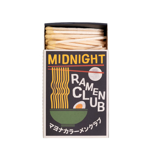 "Midnight Ramen Club" – Boxed Set, 2", 40 Safety Matches
