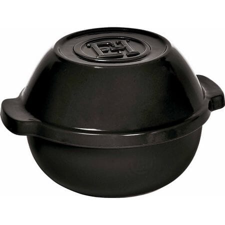 Emile Henry Bread Pot-Charcoal