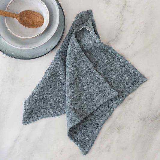 Blue Fog Linen Dishcloth