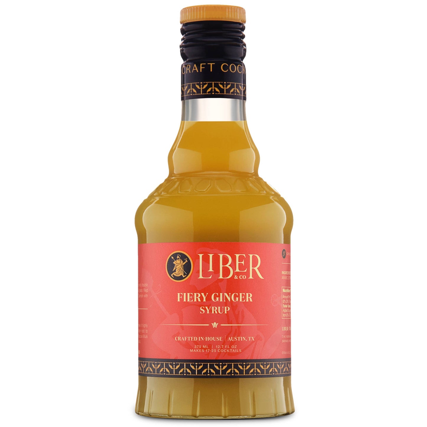 Fiery Ginger Syrup: 375 mL
