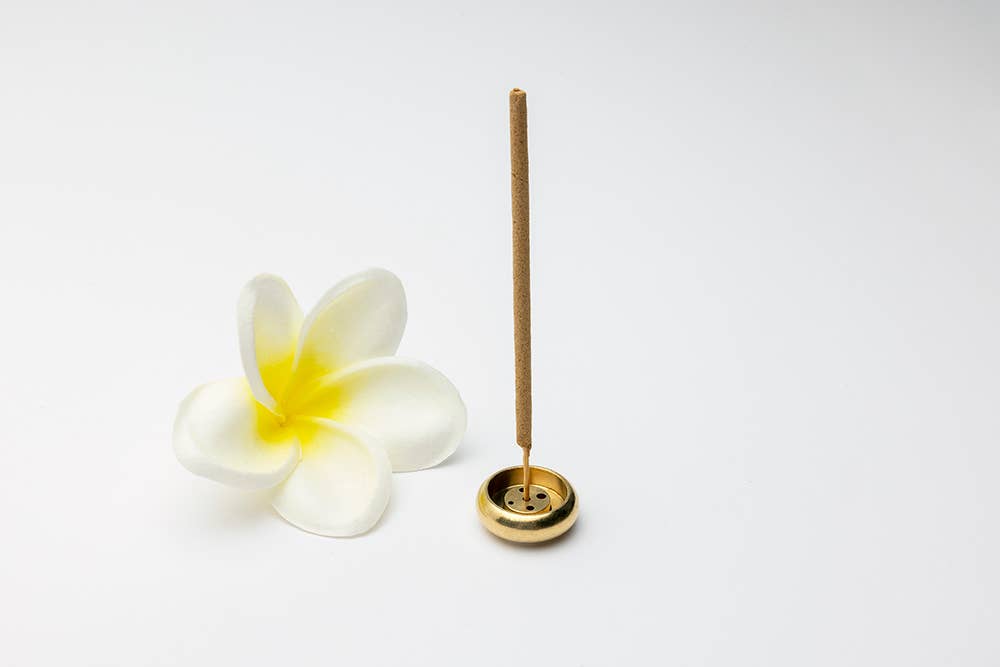 Golden Incense Holder