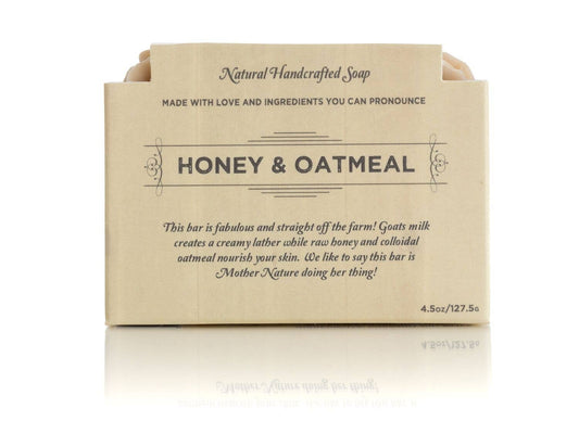 Honey and Oatmeal Bar Soap