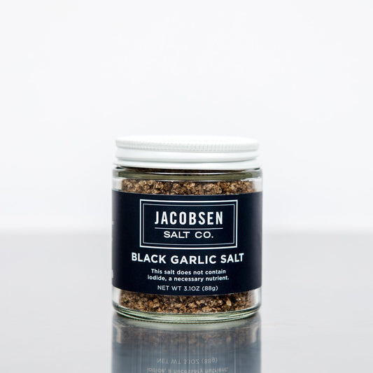Jacobsen Black Garlic Infused Sea Salt - Ettiene Market