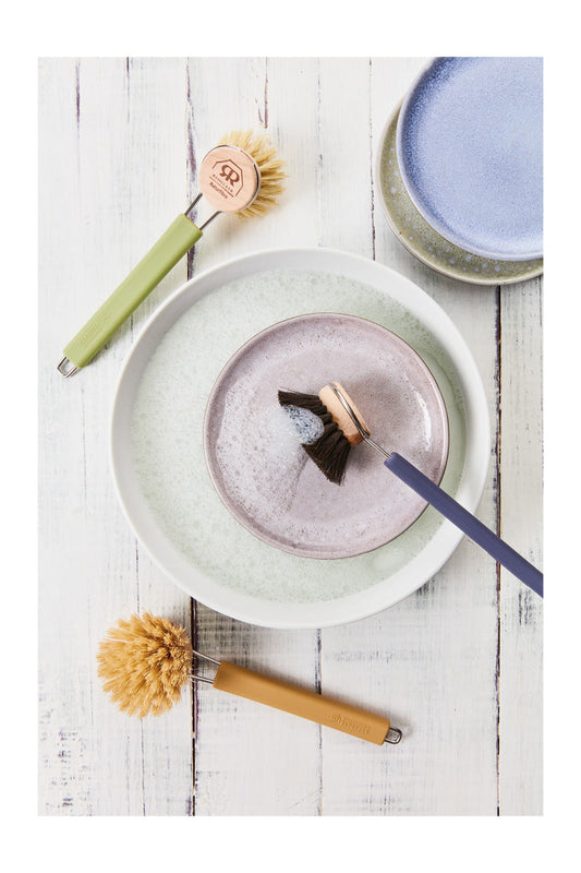 Silicone Dish Brush Handle-Gold