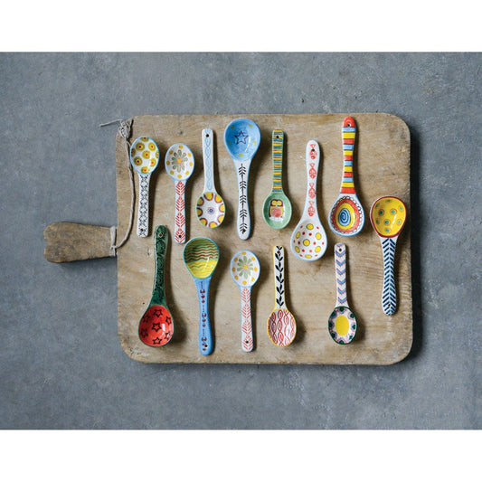 Stoneware Colorful Spoon